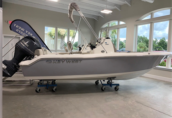 2025 Key West 189 FS Manta Gray/White Boat